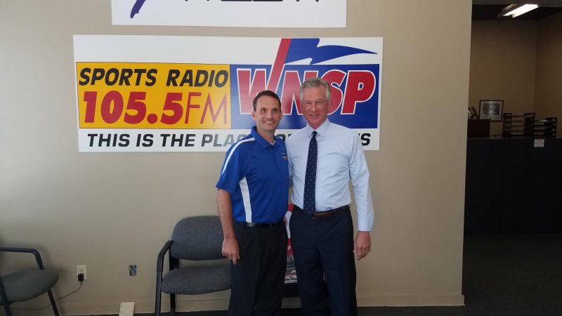 Tommy Tuberville covers numerous topics while spending an hour in the WNSP studios!