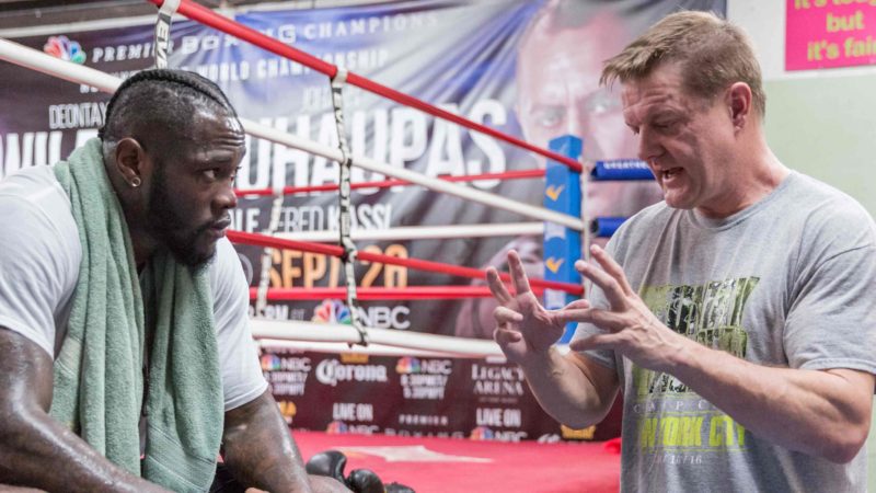 WNSP interview with Jay Deas, trainer for Deontay Wilder!