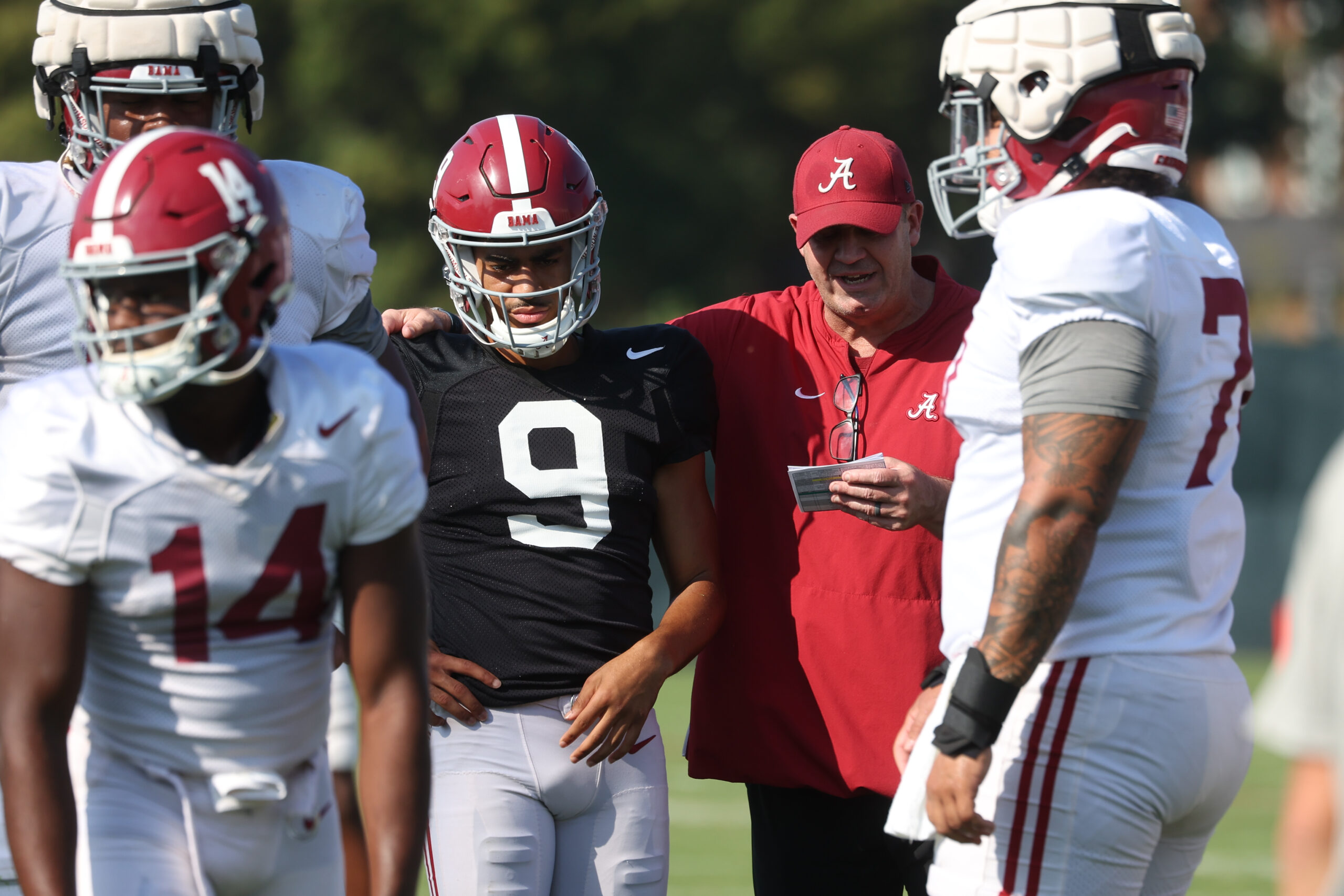 Grading the Tide: Offensive Position Group Grades Heading into the Bye Week: