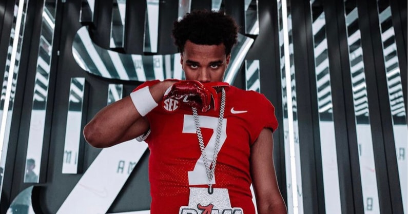 Alabama Adds 2024 WR After Perry Thompson Flip