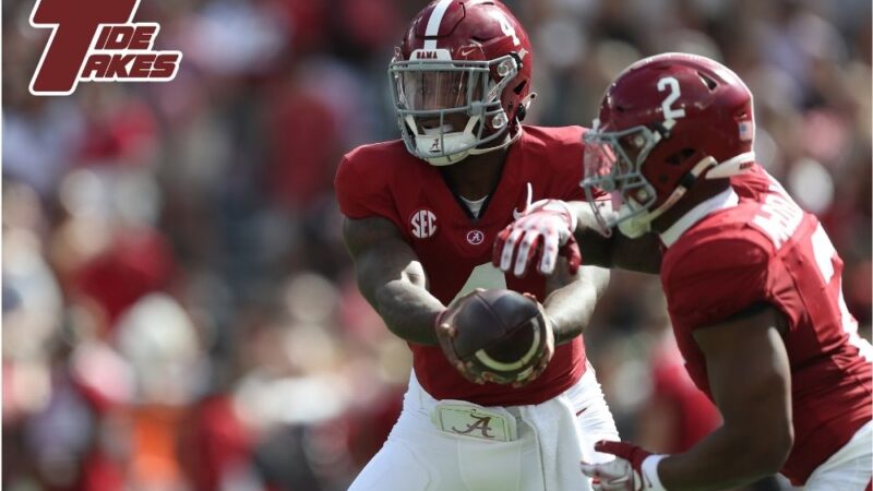 Tide Takes: Alabama Must Improve Over Next Two Games